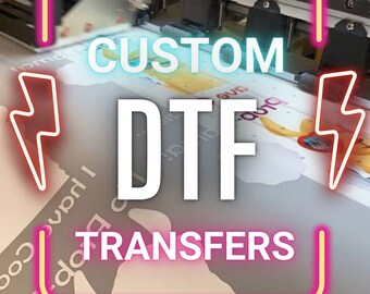 DTF Gang Sheet, Custom DTF Transfers, Ready To Press, Direct to Film Transfer, Wholesale Dtf Print, No Weeding, Custom Heat Transfer