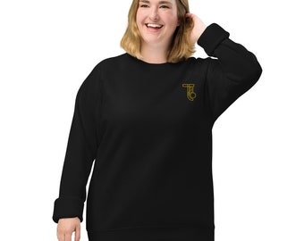 Sweatshirt écologique raglan unisexe