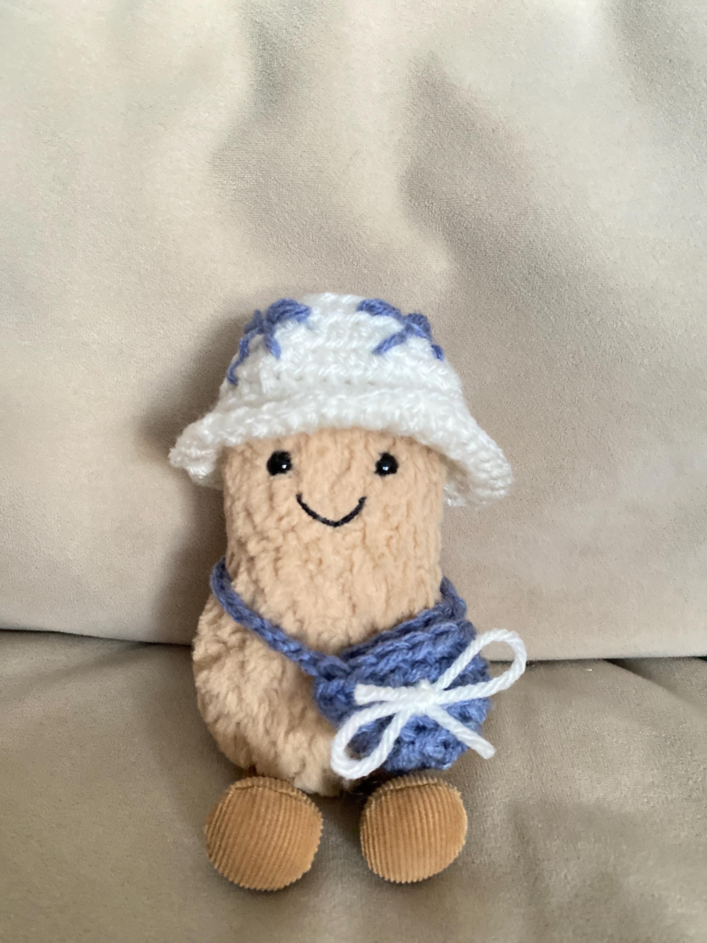 Handmade Accessories for Jellycat Peanut: Hat & Bag - Etsy