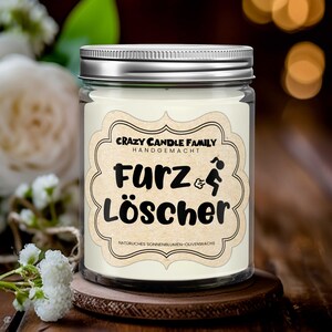 Fart extinguisher - funny gift candle for her gifts for friends handmade gift for women scented candle for birthday