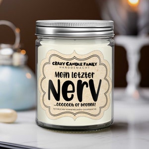 My Last Nerve Candle, Best Friend Birthday Gifts, Stress Relief Gift for Her, Gift for Friend, Friendship Gift Anxiety