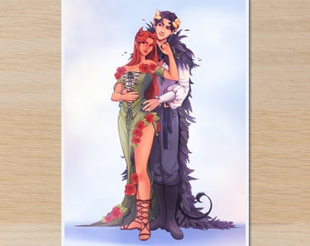 Jude y Cardan vestidos / El Príncipe Cruel / Lámina artística