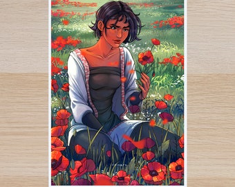 Fang Runin (Rin) | The Poppy War | Art Print