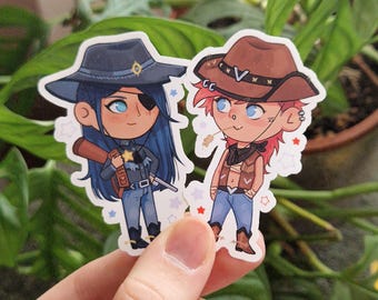Cait Vi Cowgirls | Arcane | Matte Vinyl Sticker