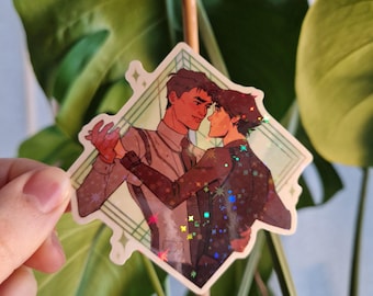 Dancing Jayvik | Arcane | Holographic Vinyl Sticker