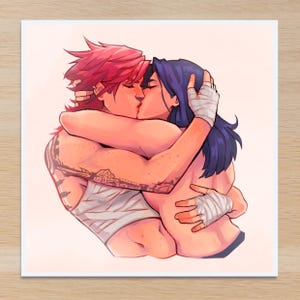 Cait Vi Kiss (Arcane) kunstafdruk