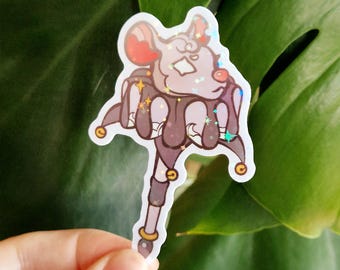 Ratsy | Holographic Vinyl Sticker