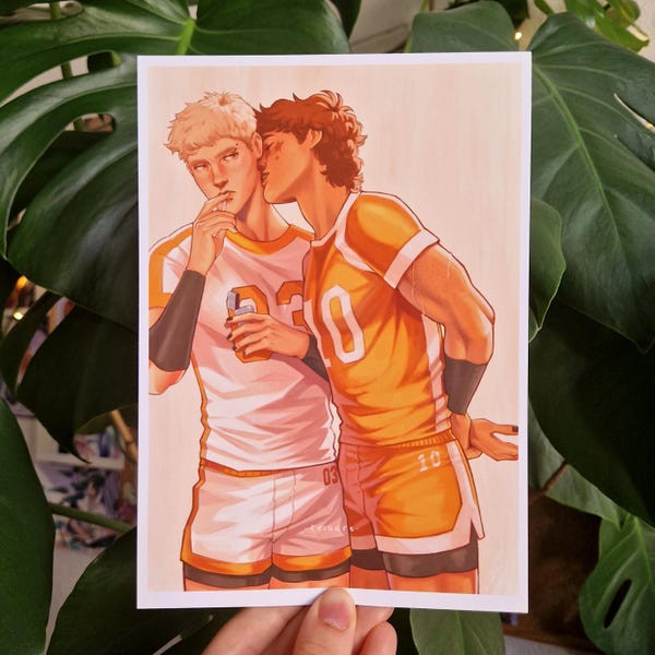 Andrew i Neil Rooftop Randka | AFTG | Wydruk artystyczny