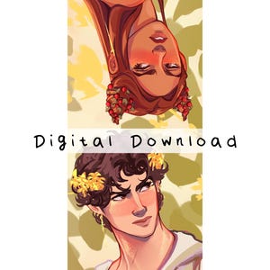 Jude & Cardan Bookmark | The Cruel Prince | Digital Download