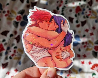 Cait Vi Kiss | Arcane | Holographic Sticker