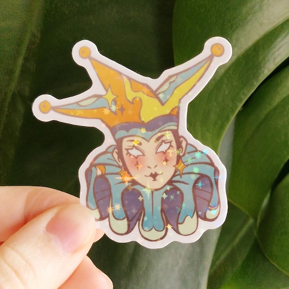 Court Jester | Holographic Vinyl Sticker