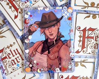 Photocard Decorated Toploader | Caitlyn, Vi, Jeremy, Jean, Gandalf
