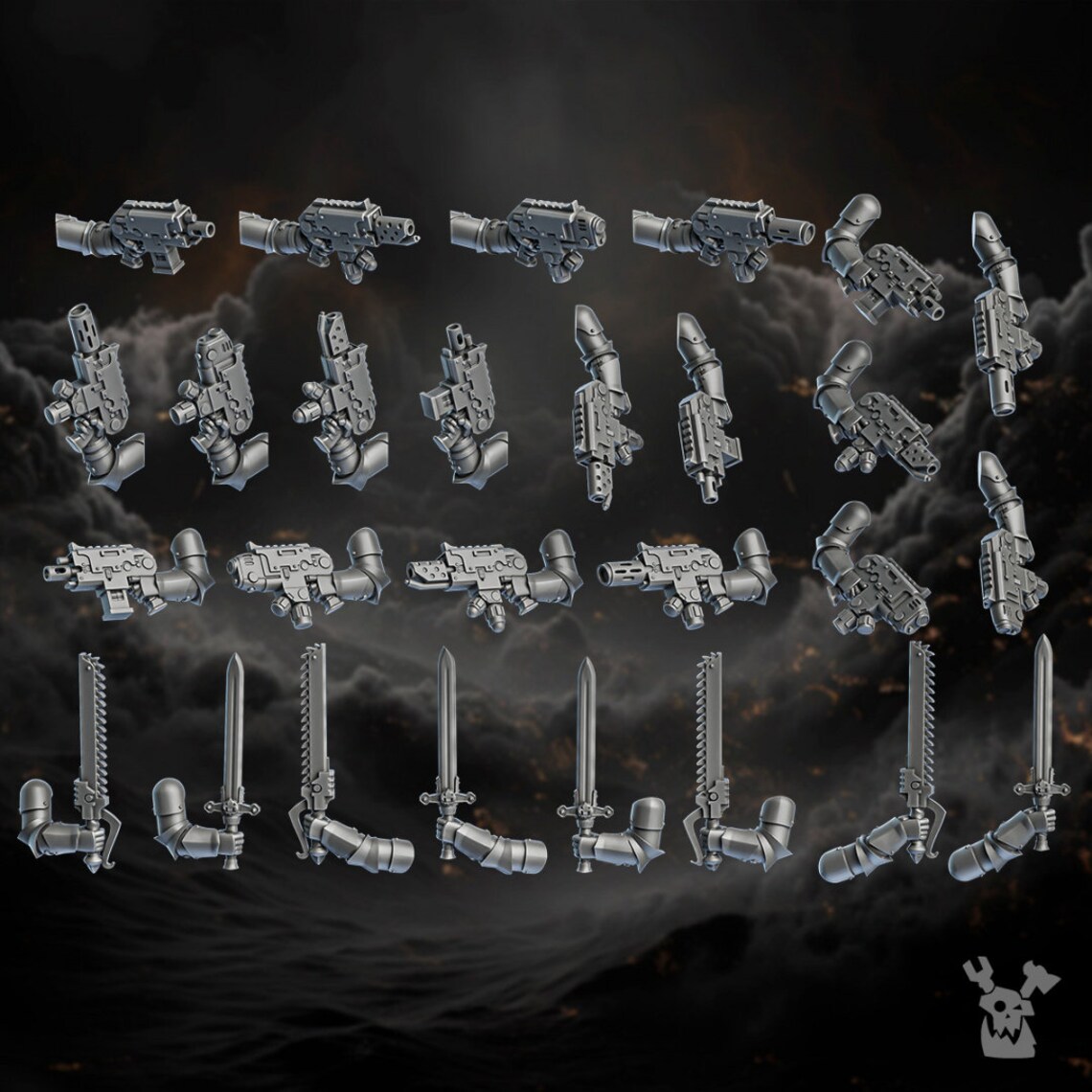 3d Printed Retribution Angels Build Kit by Dakkadakka Miniatures - Etsy