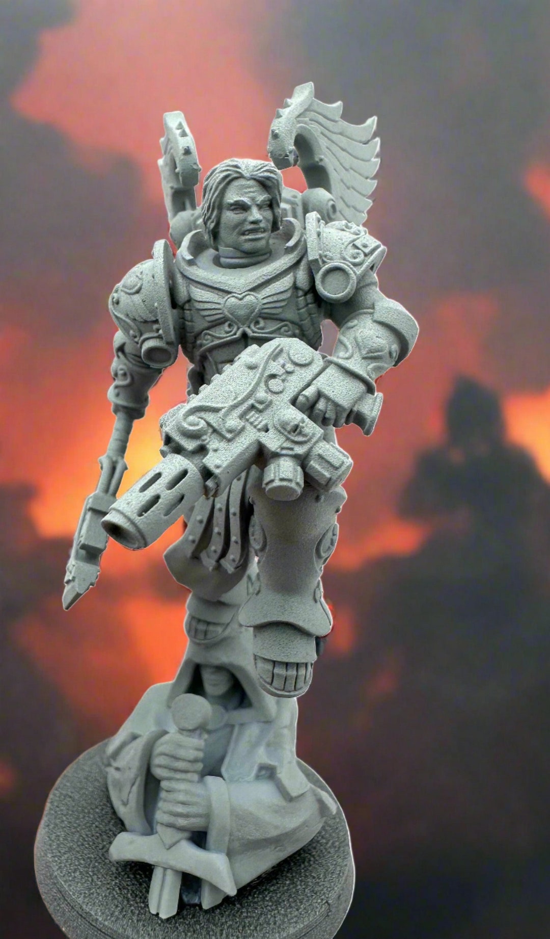 Miniature DARIUS + Carte Street Masters Steamforged - Occasion Comme Sur Photo