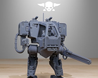 3D Printed Vaskar Walker by StationForge Miniatures