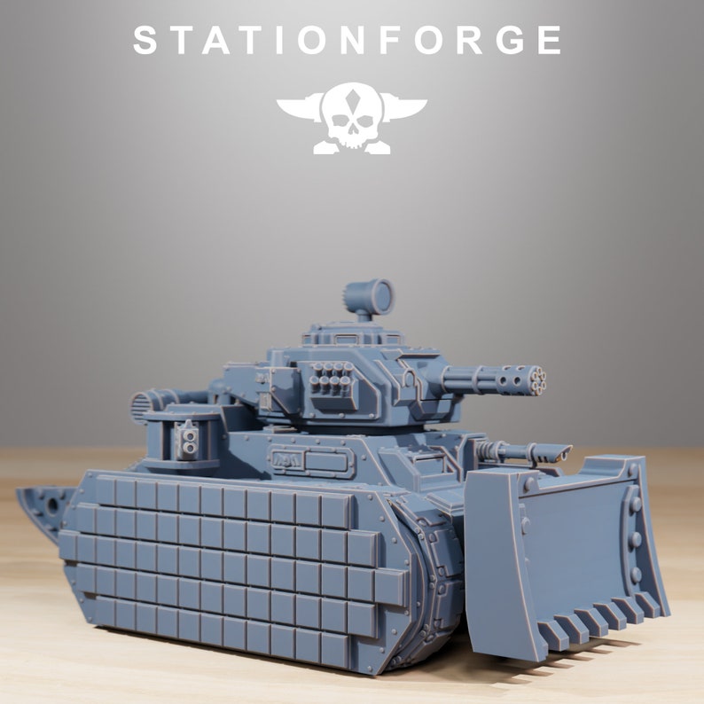 3D Printed Grimguard Light Tank by Stationforge Miniatures - Etsy