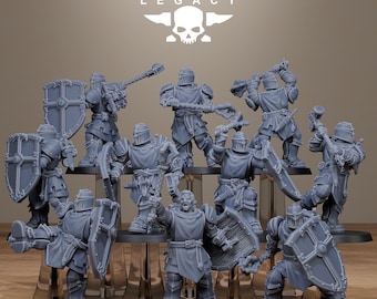 3D Printed Solaris Smitebreakers by StationForge Miniatures
