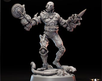 3D Printed Workshop Automatons by Archvillain Games