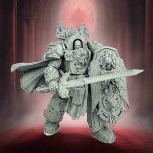 3D Printed Marine Champion by 3DArtGuy Miniatures