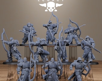 3D Printed Solaris Archers by StationForge Miniatures