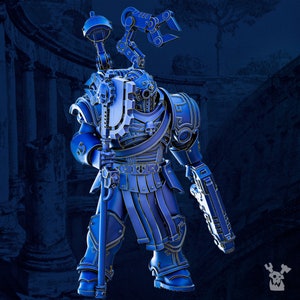 3d Printed Legio Prima Victrix Mechanic by DakkaDakka Miniatures