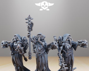3D Printed Scavenger Electro Lights by StationForge Miniatures