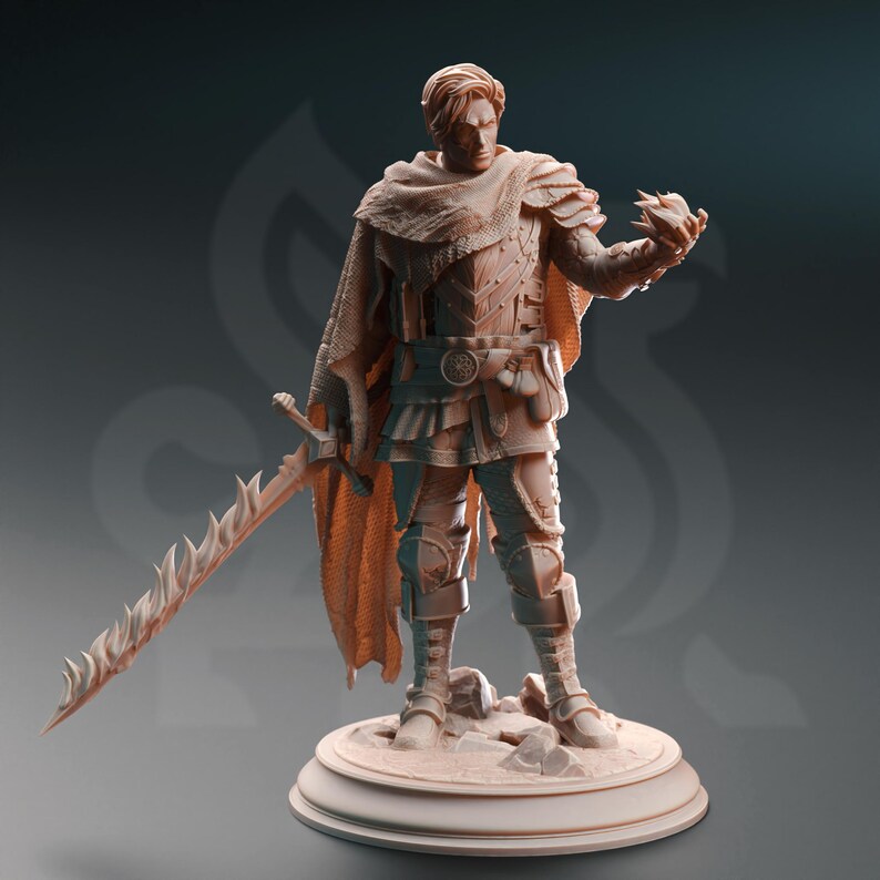 3D Printed Human Psionic Spellsword by DM Stash - Etsy