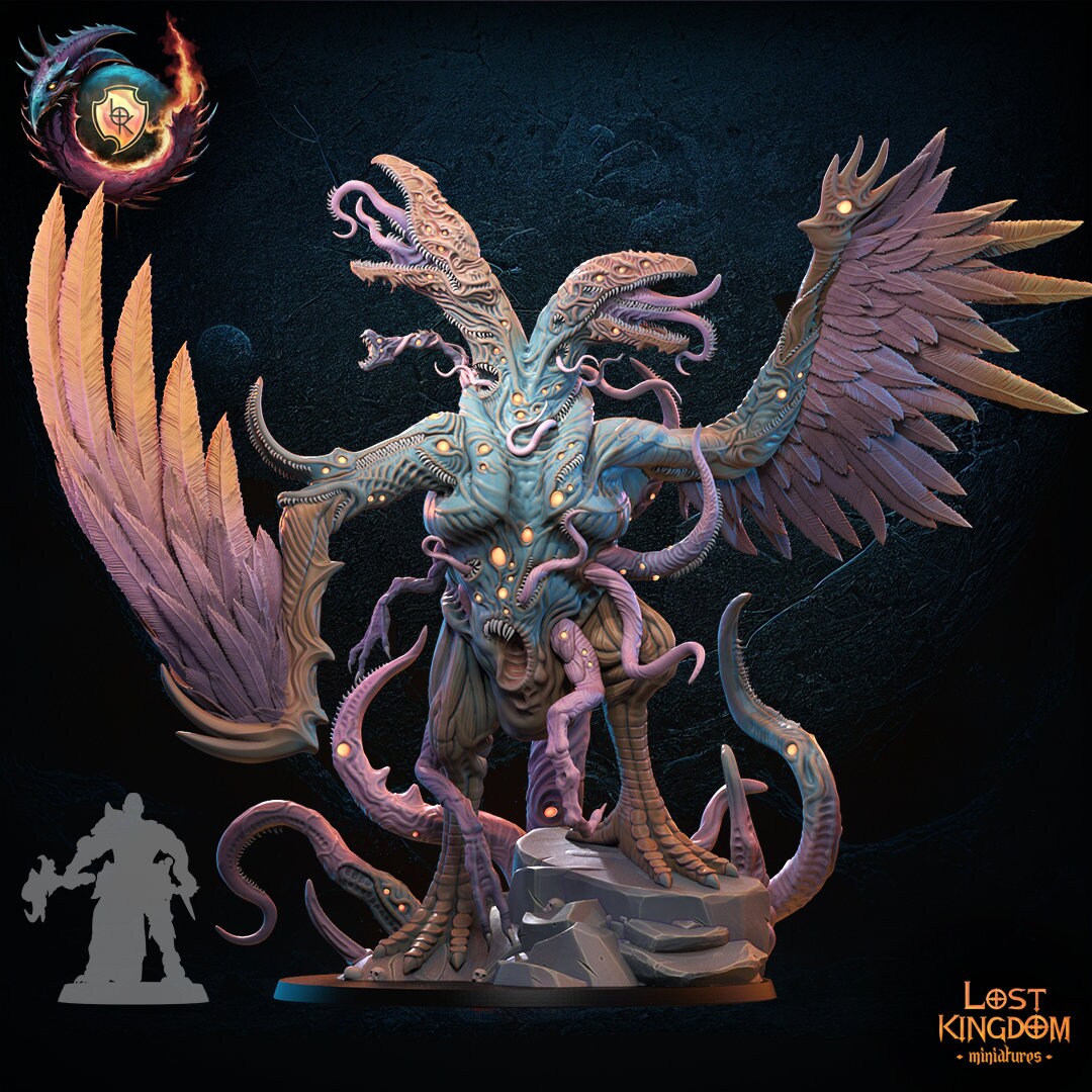 【値下げ】CHAOS チャター17個セット 3/8oz 1/2oz★ 3D Printed Great Chaos Spawn of Change by Lost Kingdom Miniatures