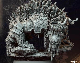 3D Printed Basilica Hounds by Archvillain Games