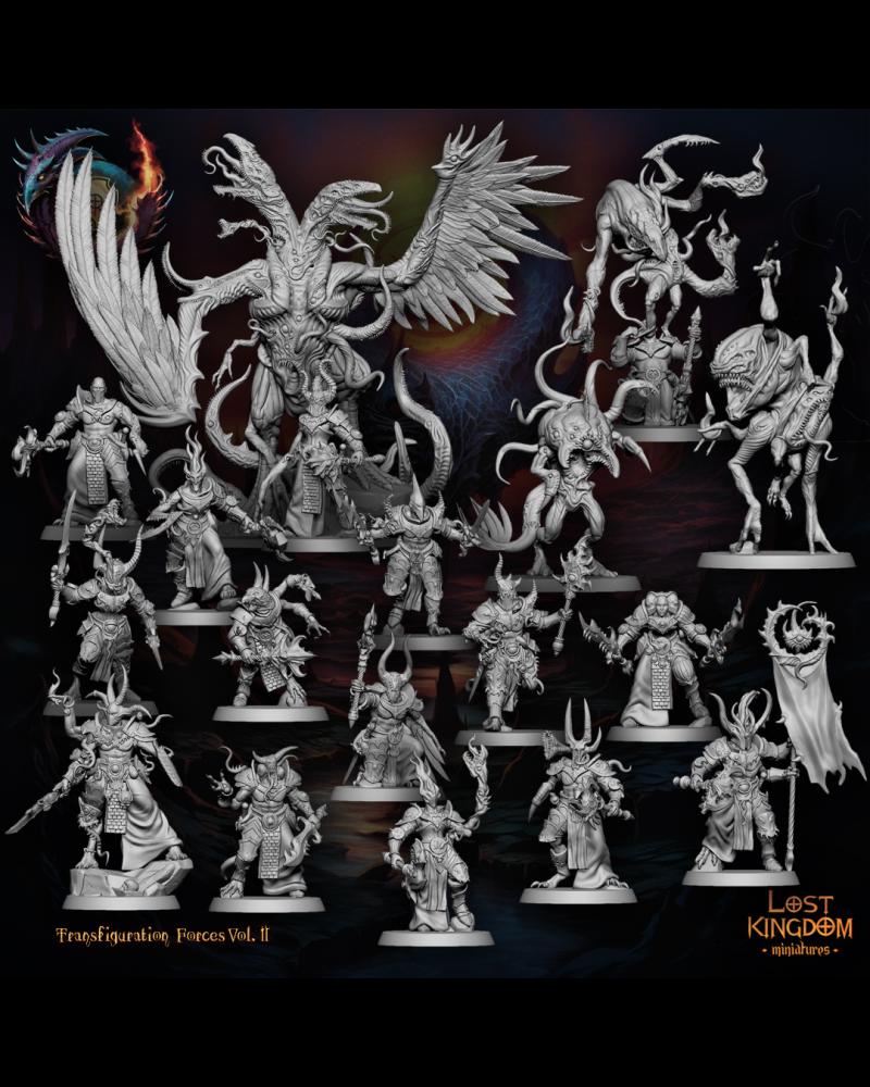 3D Printed Great Chaos Spawn of Change by Lost Kingdom Miniatures
