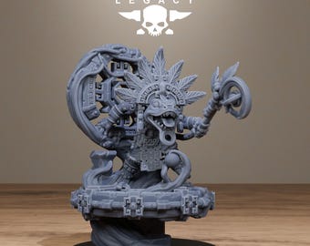 3D Printed Bogkin Swamp Shaman by StationForge Miniatures