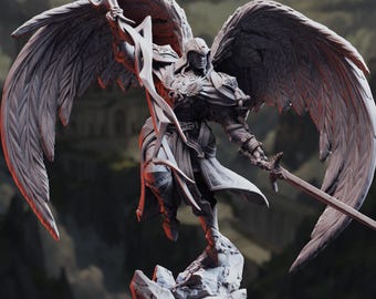 3D Printed Angel of Truth and Justice by DM Stash