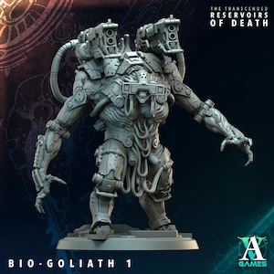 3D Printed Bio Goliath by Archvillain Games