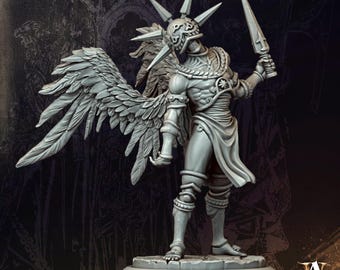 3D Printed Threnyxiels by Archvillain Games