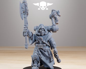 3D Printed Scavenger Commander by StationForge Miniatures