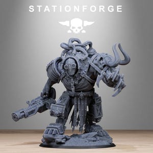 3D Printed Corrupted Guard Tomentius by StationForge Miniatures
