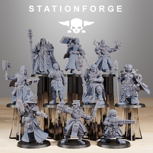 3D Printed RoyalGuard Elites by StationForge Miniatures
