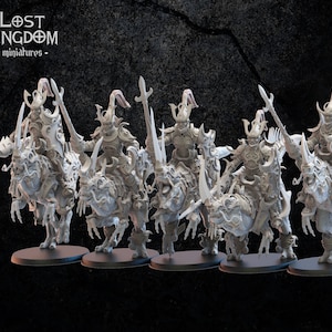 3d Printed Kyoryu Knights x5 by Lost Kingdom Miniatures