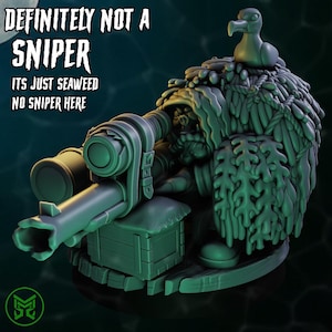 3d Printed Pirate Commando Sniper by Mekka Miniatures