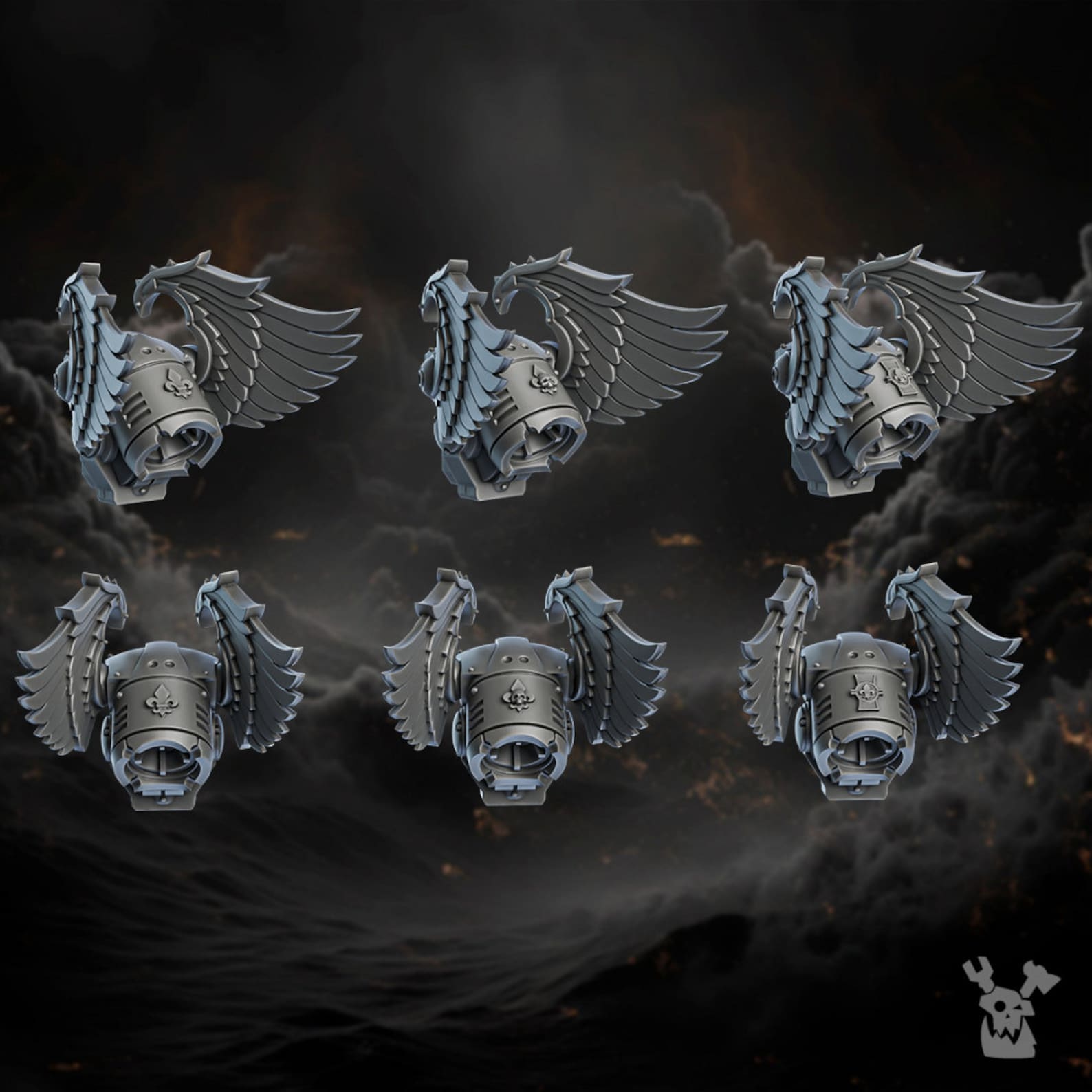 3d Printed Retribution Angels Build Kit by Dakkadakka Miniatures - Etsy