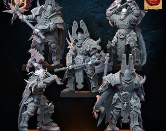 3D Printed Chaos Berserkers X10 by Lost Kingdom Miniatures - Etsy