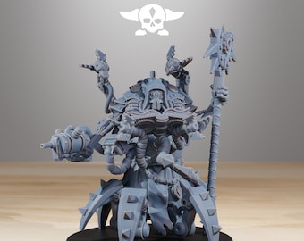 3D Printed Scavenger Librarian by StationForge Miniatures