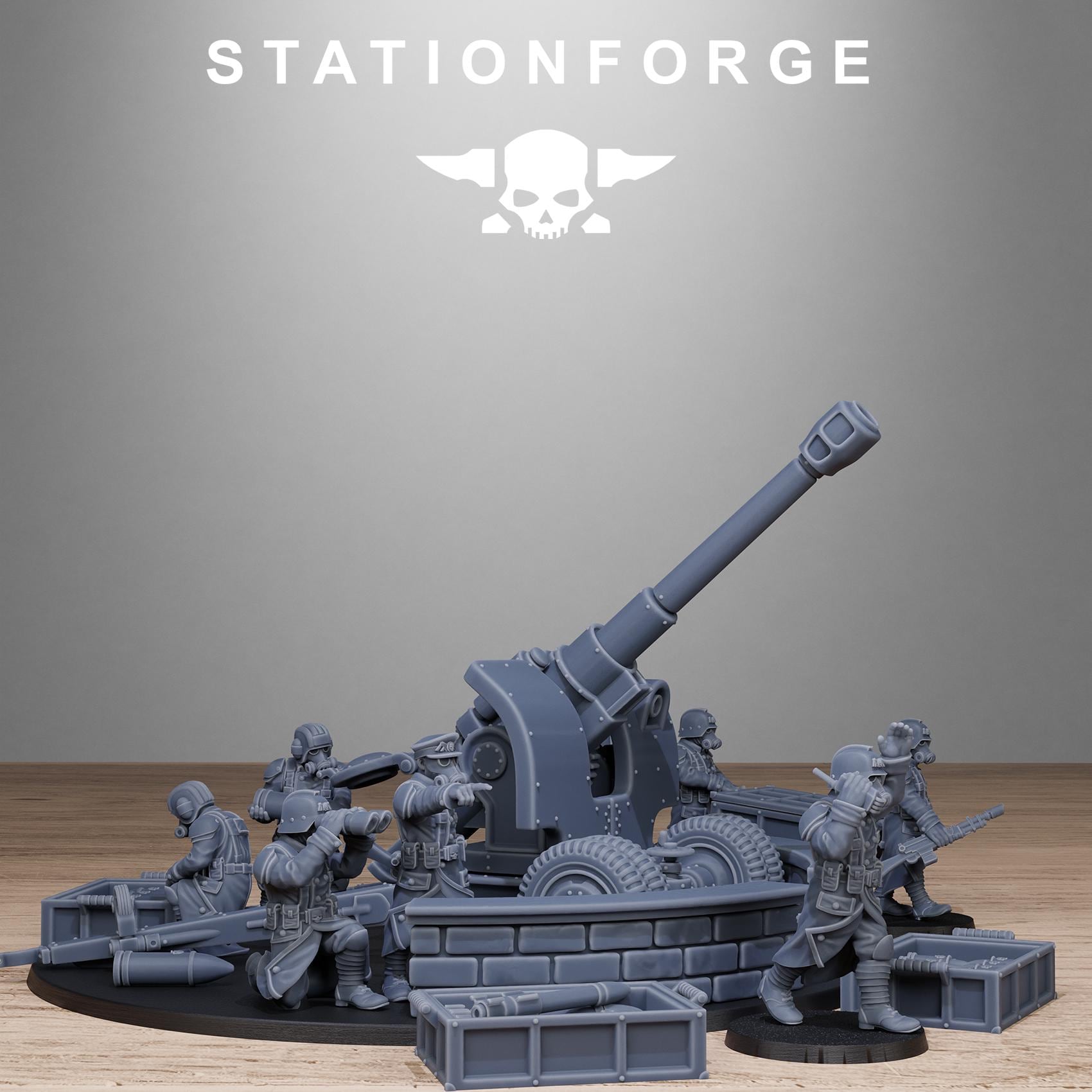 3D Printed Grimguard Light Artillery by Stationforge Miniatures - Etsy