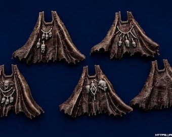 3d Printed Nightmare Skin Cloaks by 3DArtGuy Miniatures