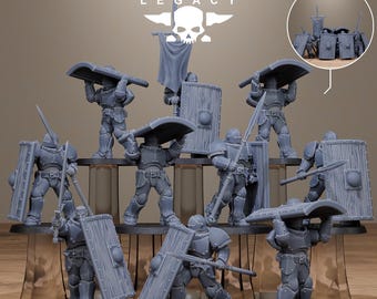 3D Printed Solaris Phalanx by StationForge Miniatures