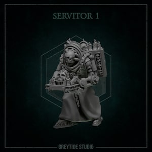 3d Printed Service Robot by Greytide Studio