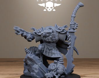 3D Printed Rotfang Master by StationForge Legacy Miniatures