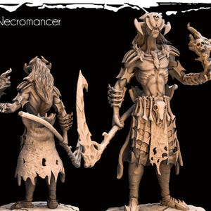 3d Printed Necromancer by Monolith Arts