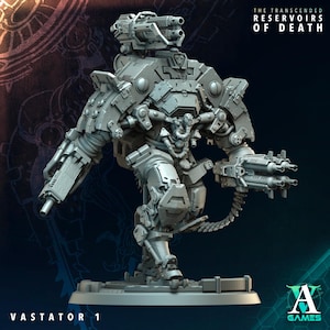 3D Printed Vastators by Archvillain Games