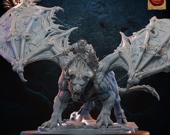 3D Printed Gaseric The Skull king on Drachimera by Lost Kingdom Miniatures